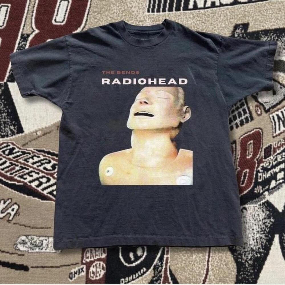 Radiohead The Bends Black T-Shirt 1